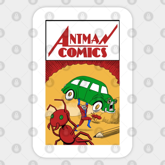 AntMan Comics #1 Sticker by blakely737